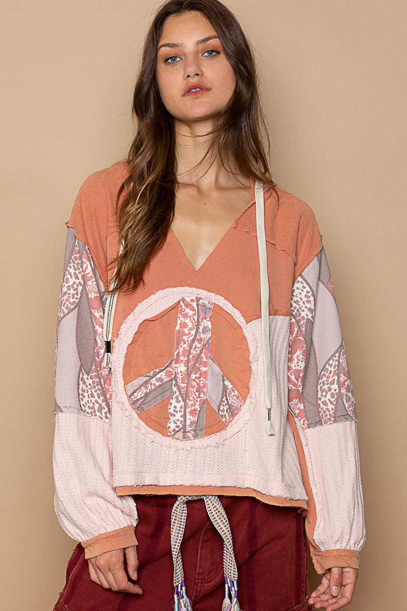 Peace Sign Hoodie