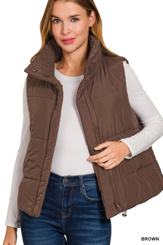 High Neck Vest