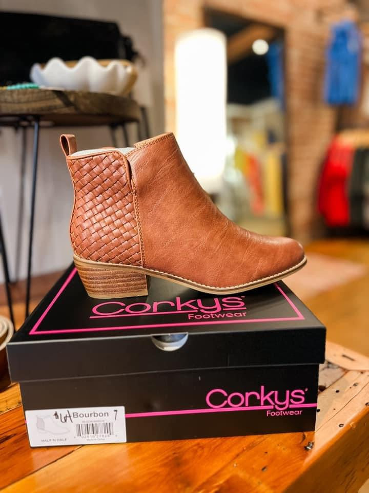 Bourbon Short Heeled Bootie