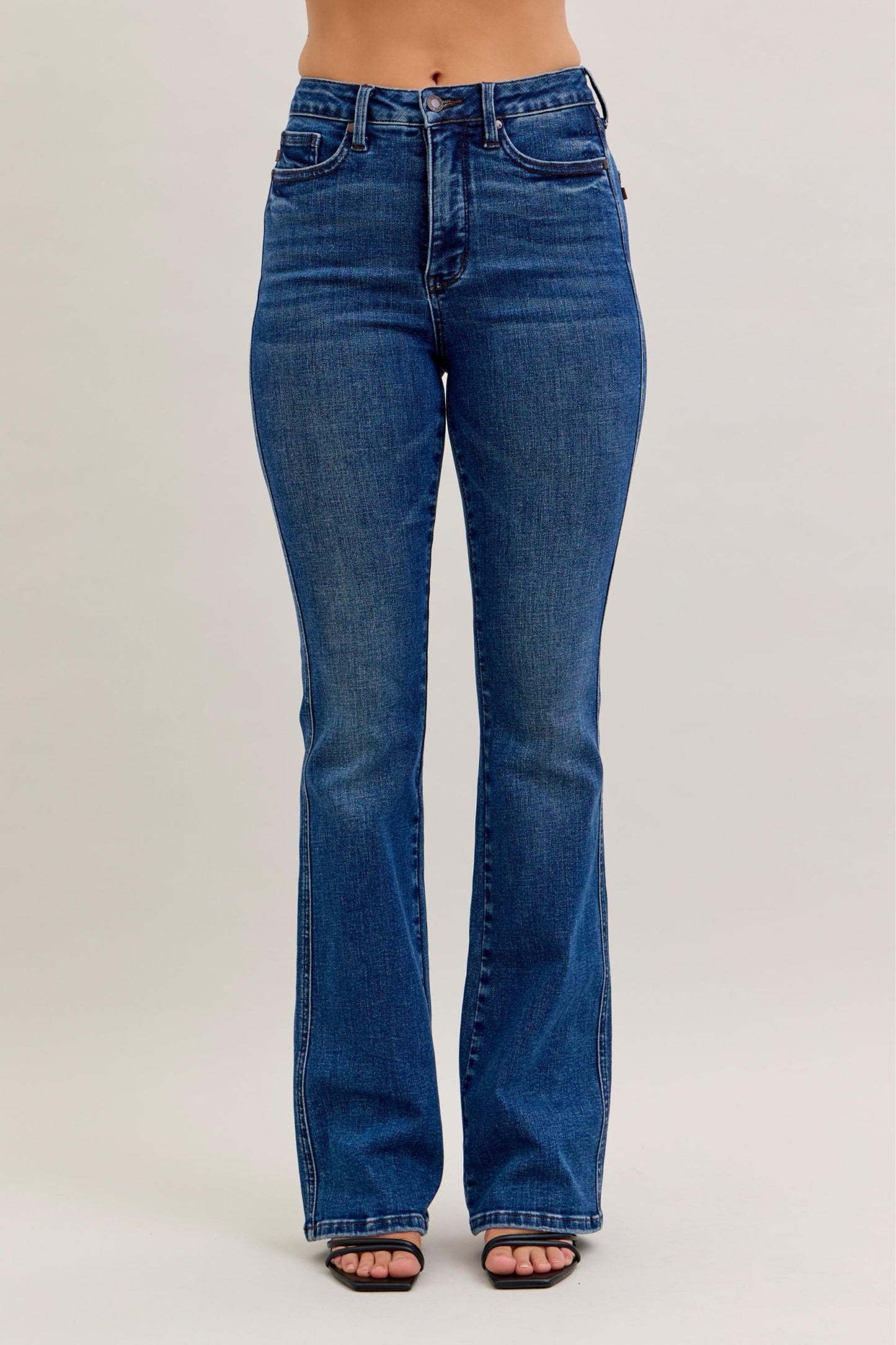 Judy Blues High Rise Tummy Control Bootcut-Regular Length