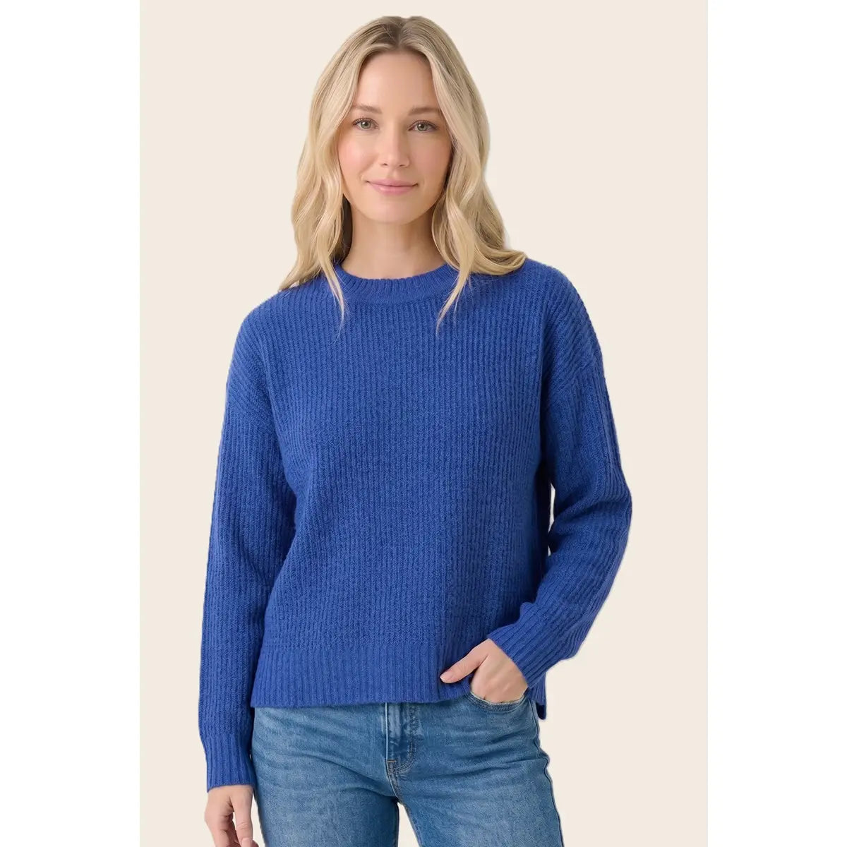 Royal blue sweater