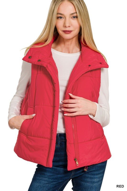 High Neck Vest