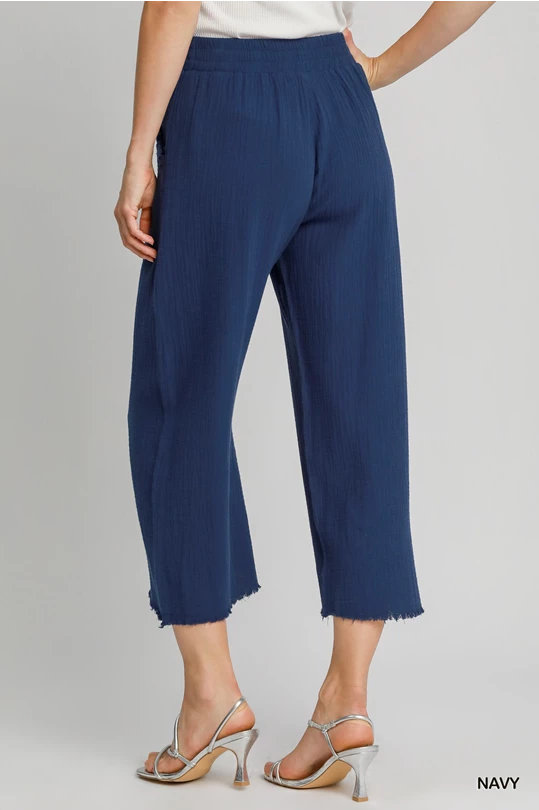 Cotton Flowy Pants