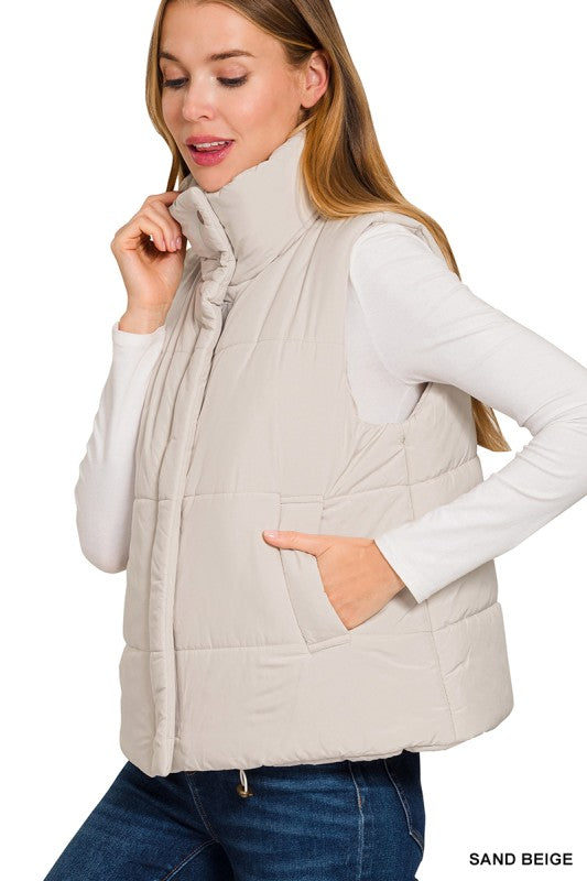 High Neck Vest