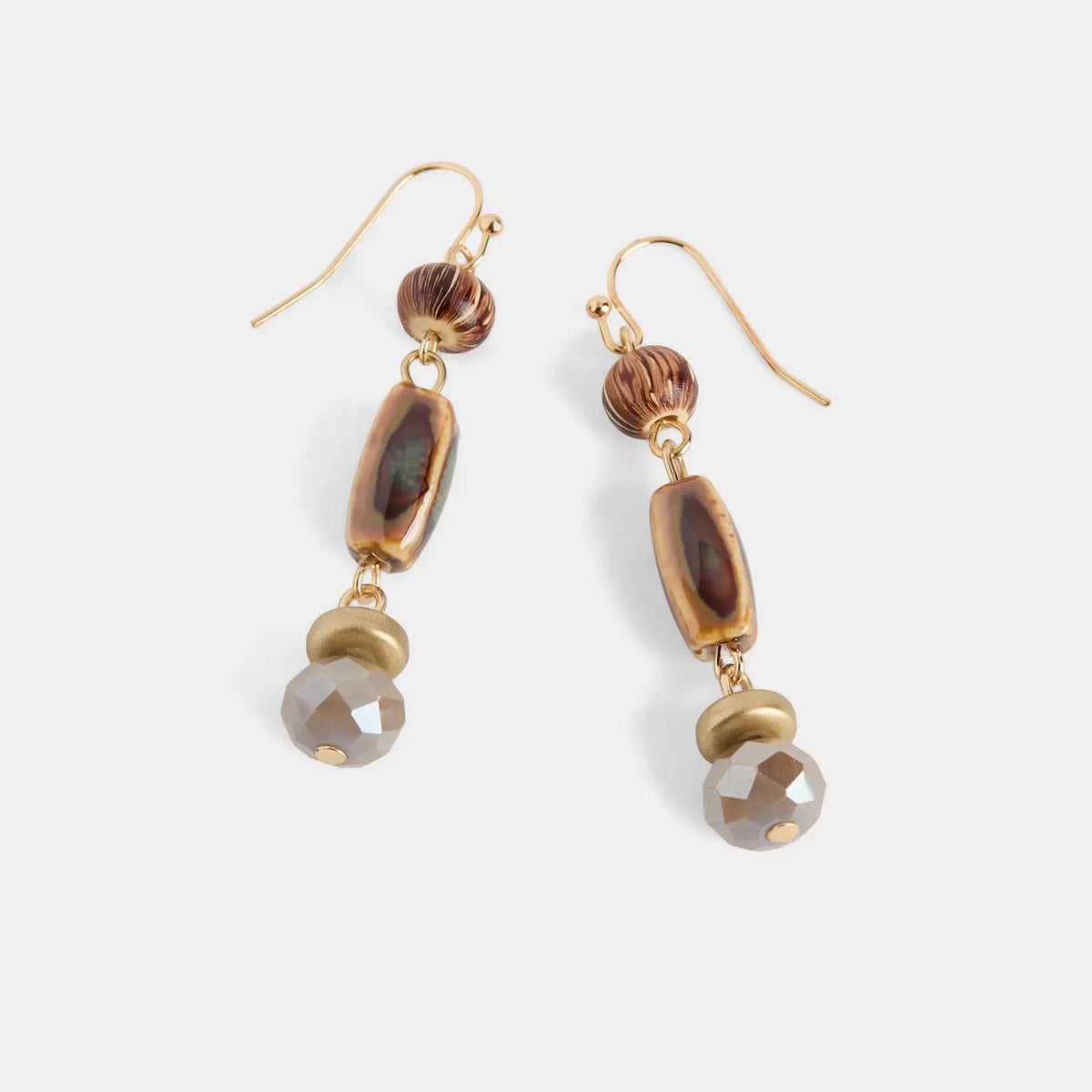 Chocolate Drop Earrings