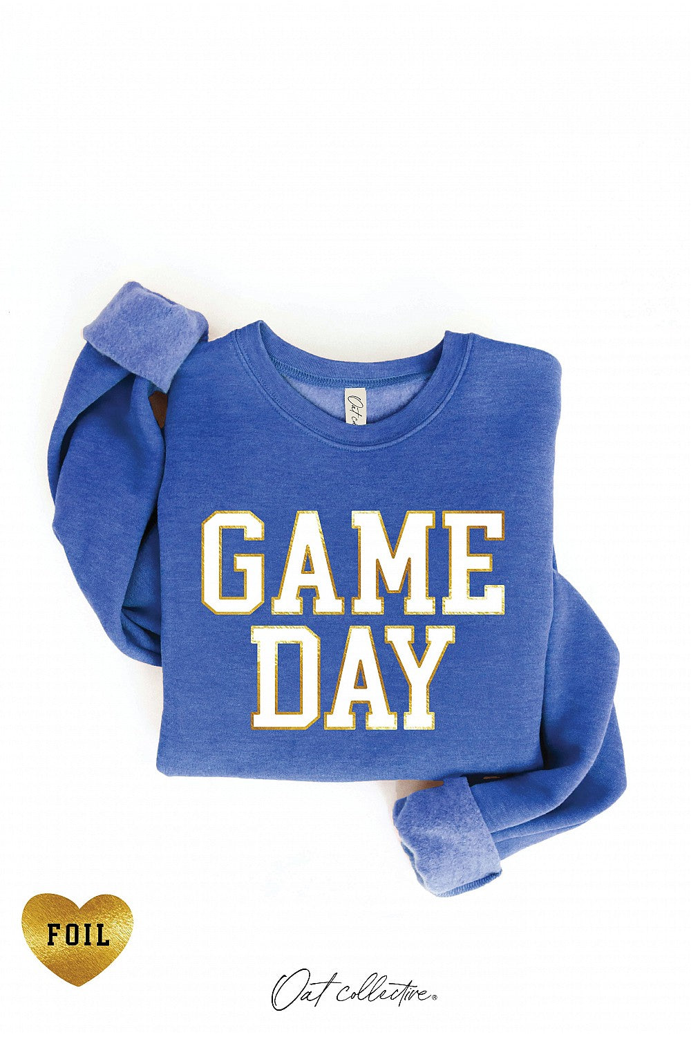 Game Day Foil Sweatshirt
