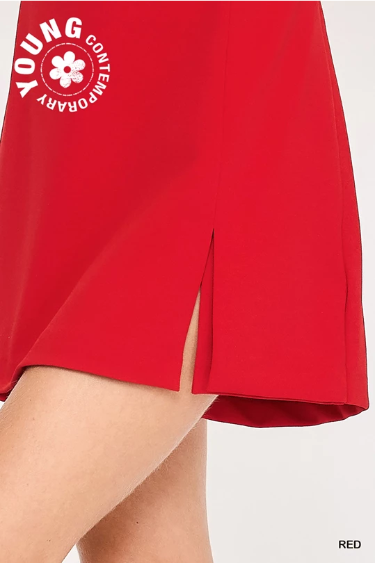 High Waisted Stretch Skort