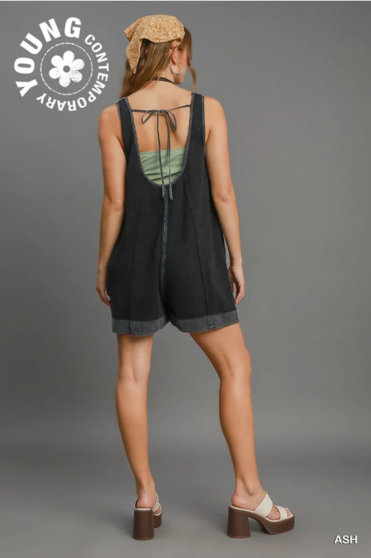 Waffleknit Romper