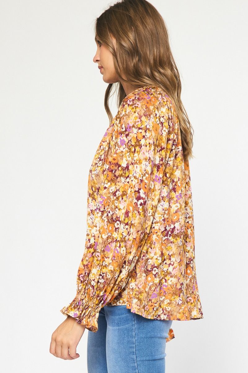 Fall Floral Top