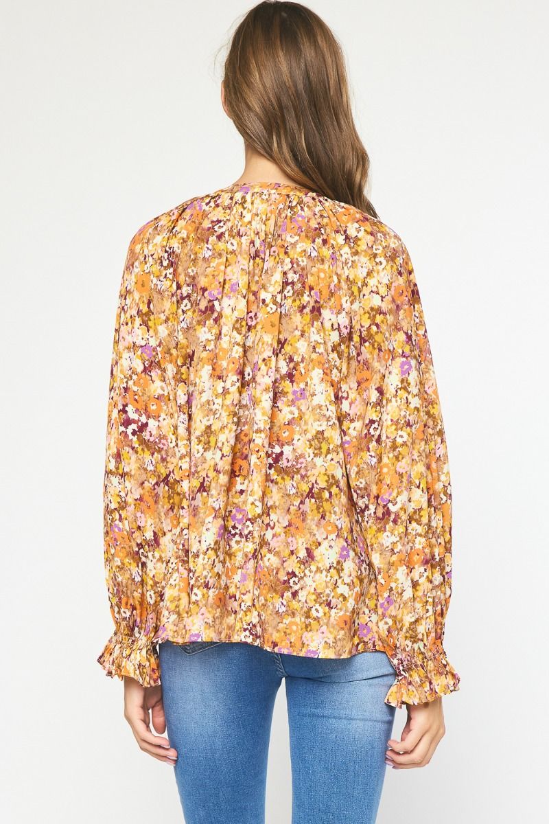 Fall Floral Top