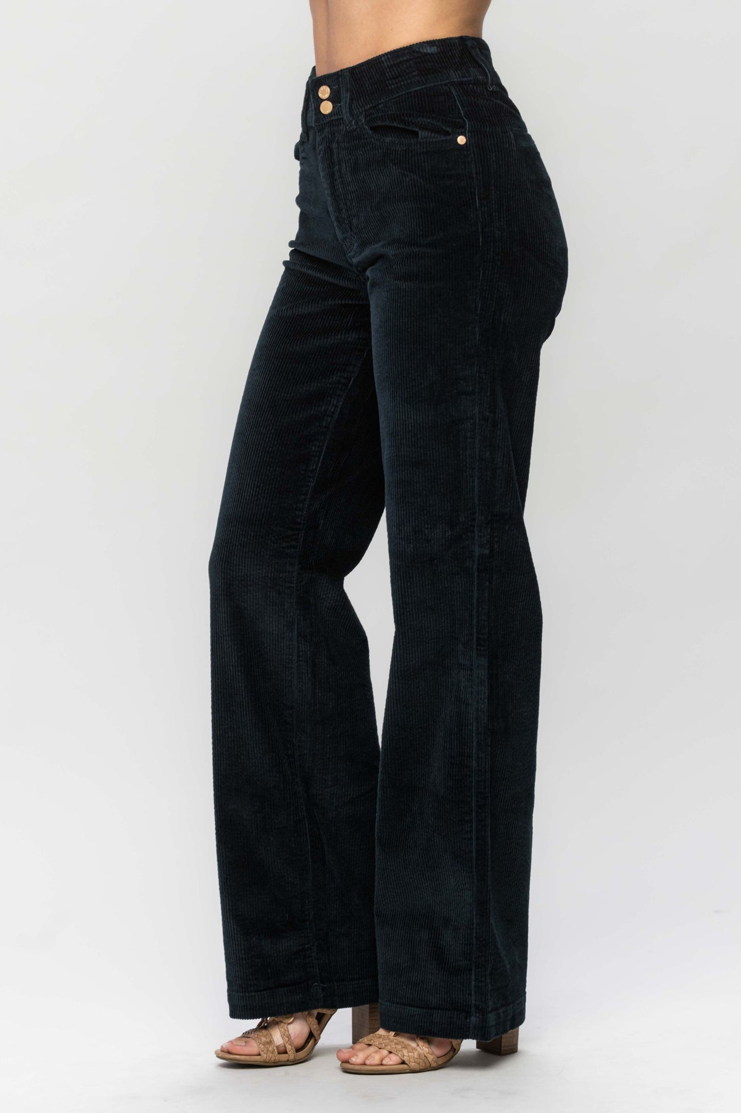 Judy Blue Emerald Corduroy Pants