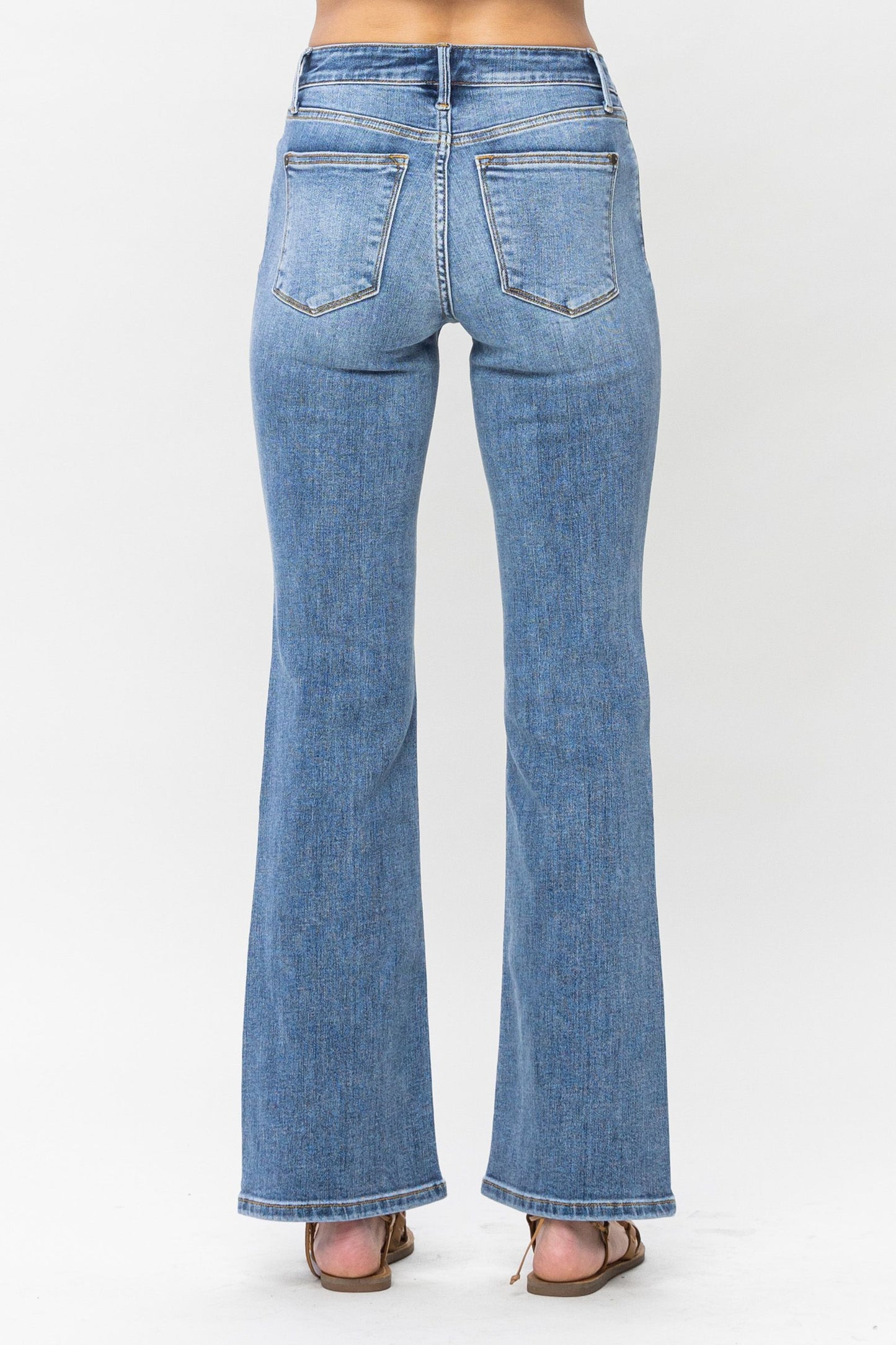 Judy Blue Button Fly Bootcut
