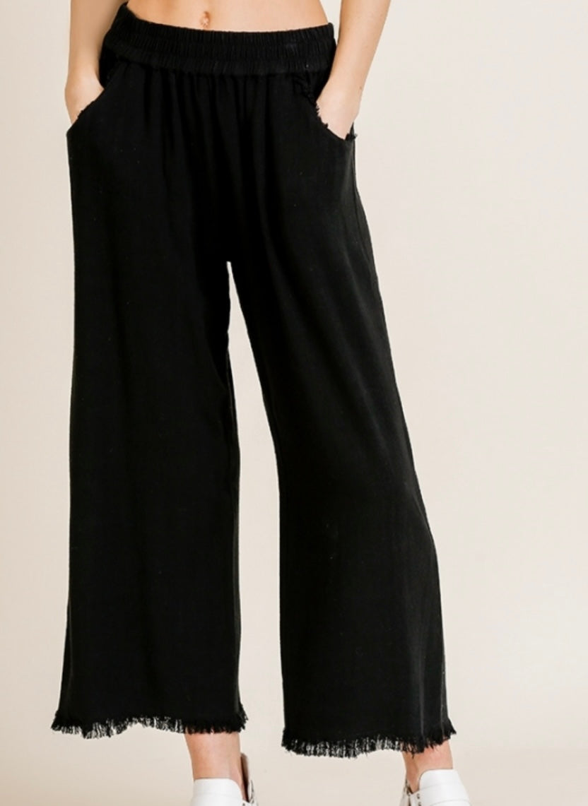 Flowy Cotton/Linen Pants
