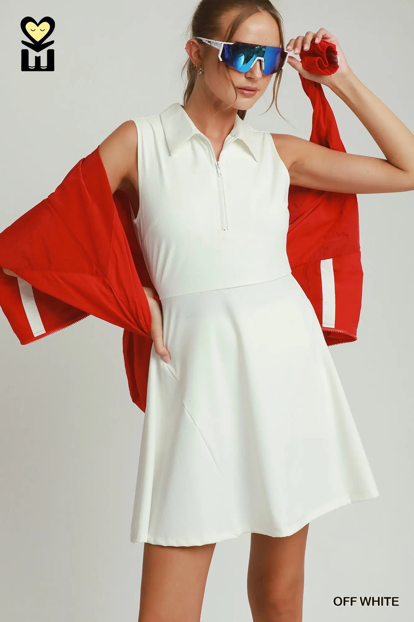 Athletic Dress Off White