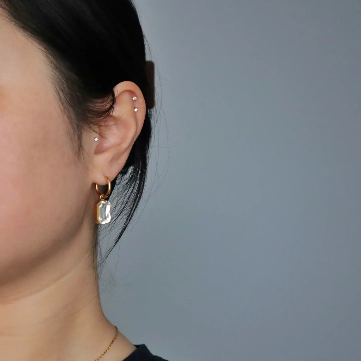 Crystal Drop Earrings