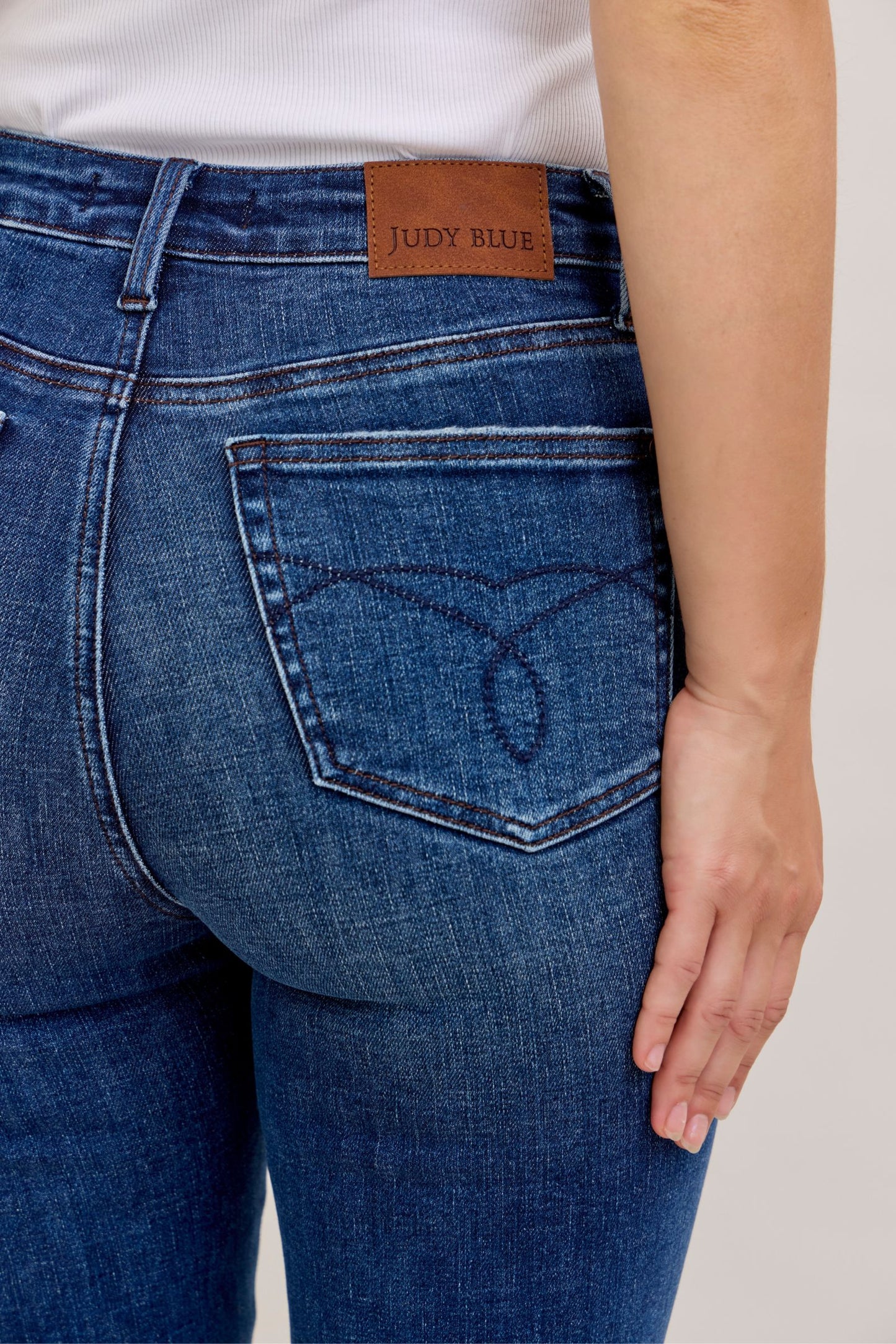 Judy Blues High Rise Tummy Control Bootcut- Short