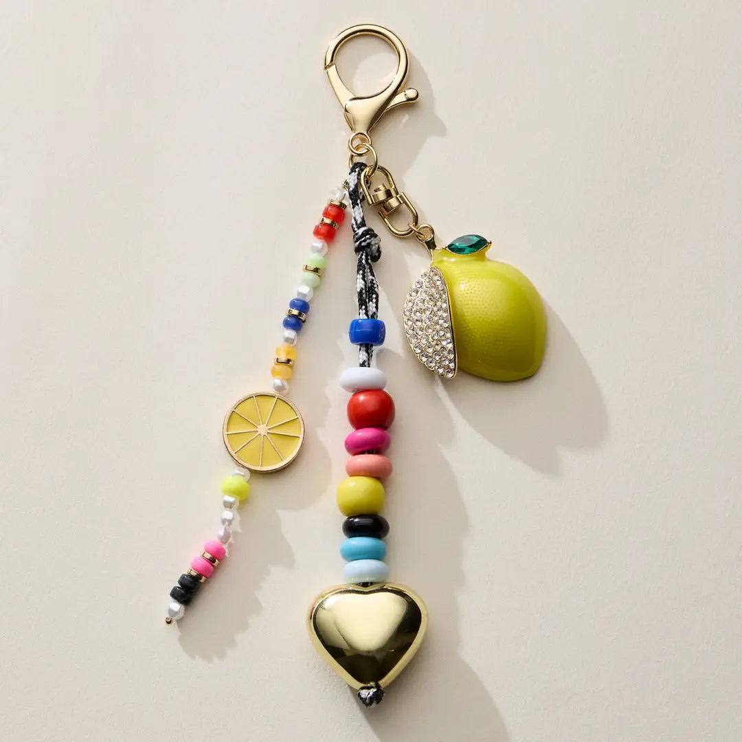Lemon Bag Charm