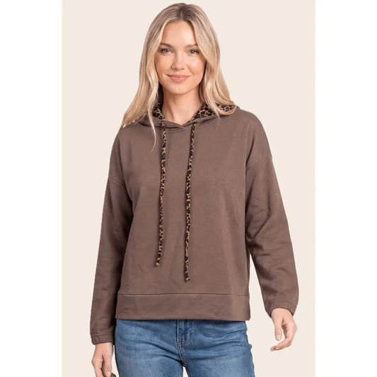 Animal Print Hoodie