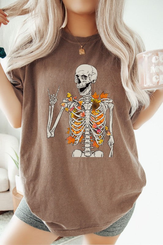 Skeleton Comfort Colors Tee