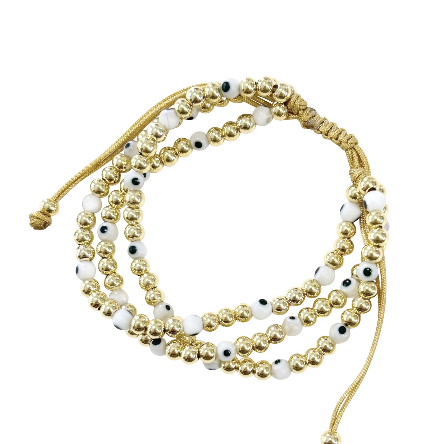 Adjustable Fit Beaded Bracelet Set