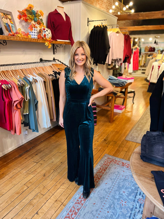 Velvet Jumpsuit