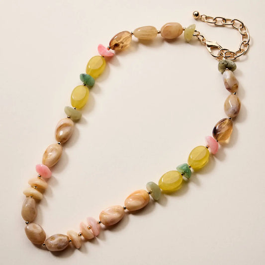 Organic Resin Necklace