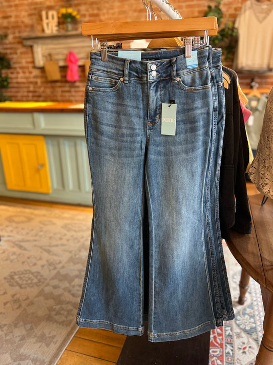 Judy Blue Double Button Petite Flares