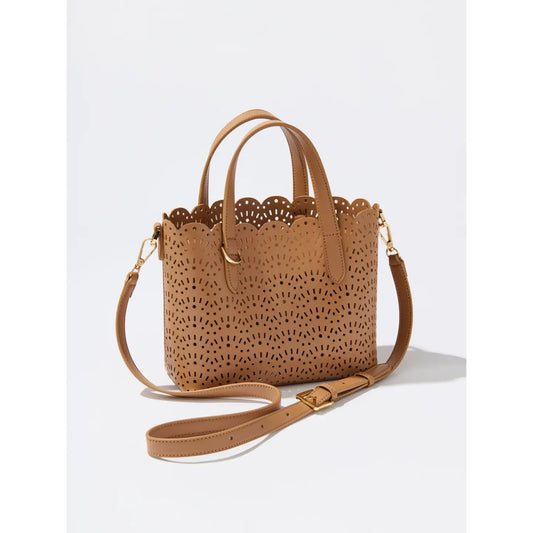 Lola Mini Tan Tote Purse