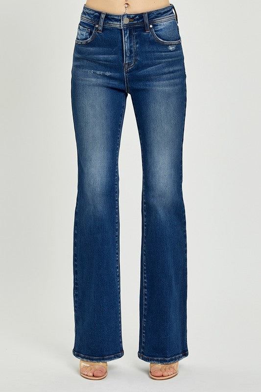 High Rise Bootcut Jeans