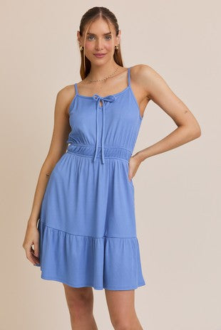 Light Blue Short Dress