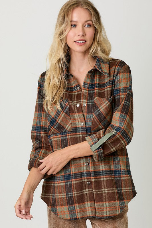 Flannel Shirt Jacket