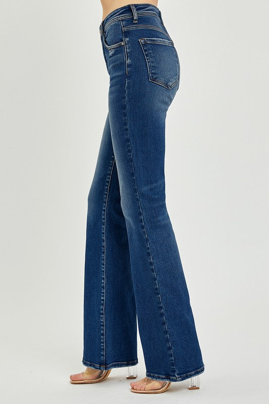 High Rise Bootcut Jeans