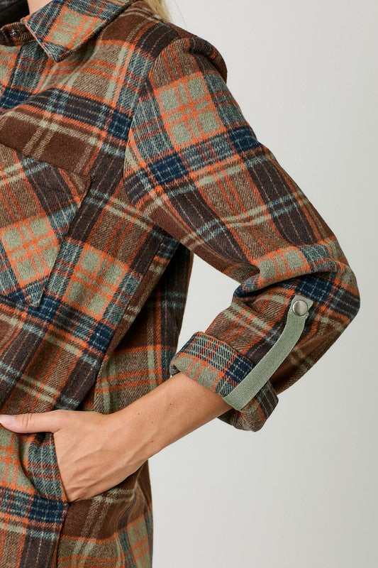 Flannel Shirt Jacket