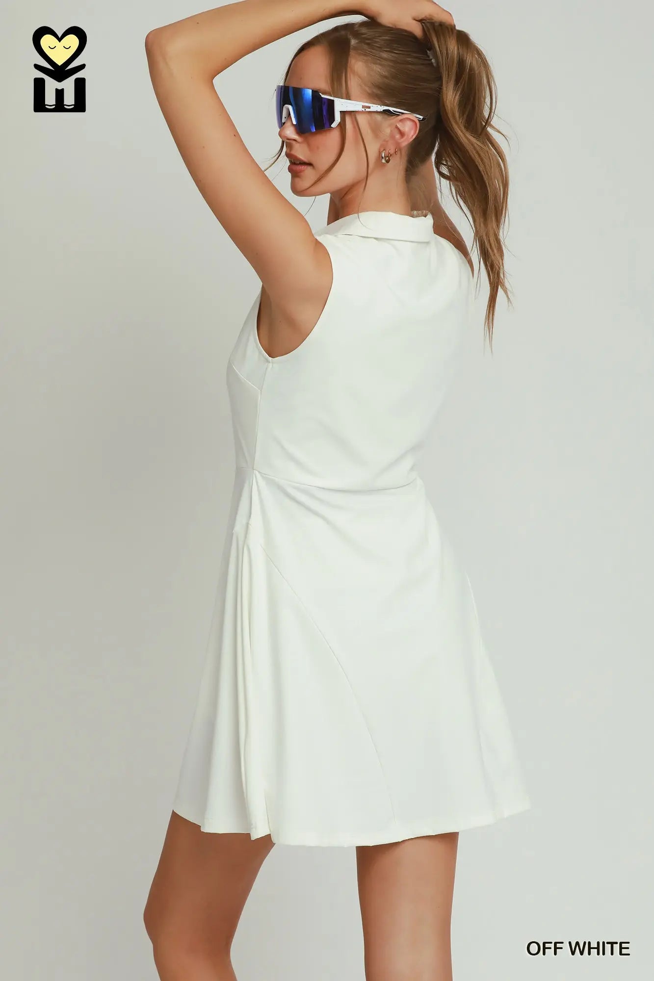 Athletic Dress Off White