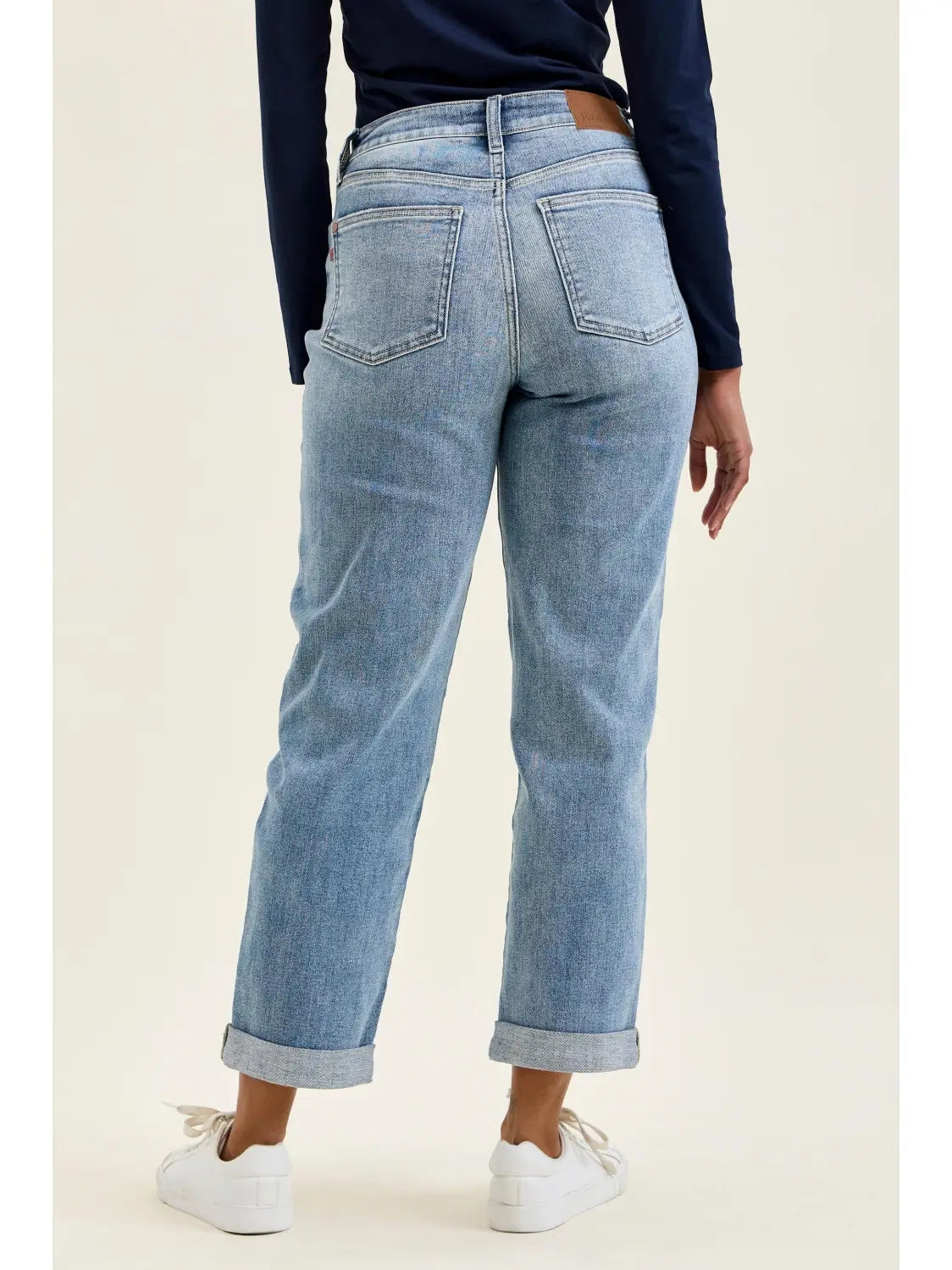 Judy Blue Boyfriend Fit Light Wash Denim