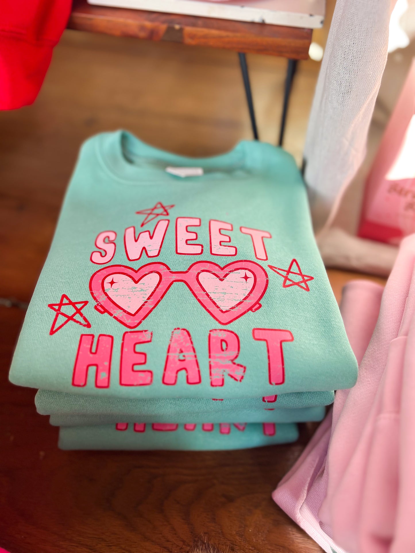 Kids Valentines Sweatshirt