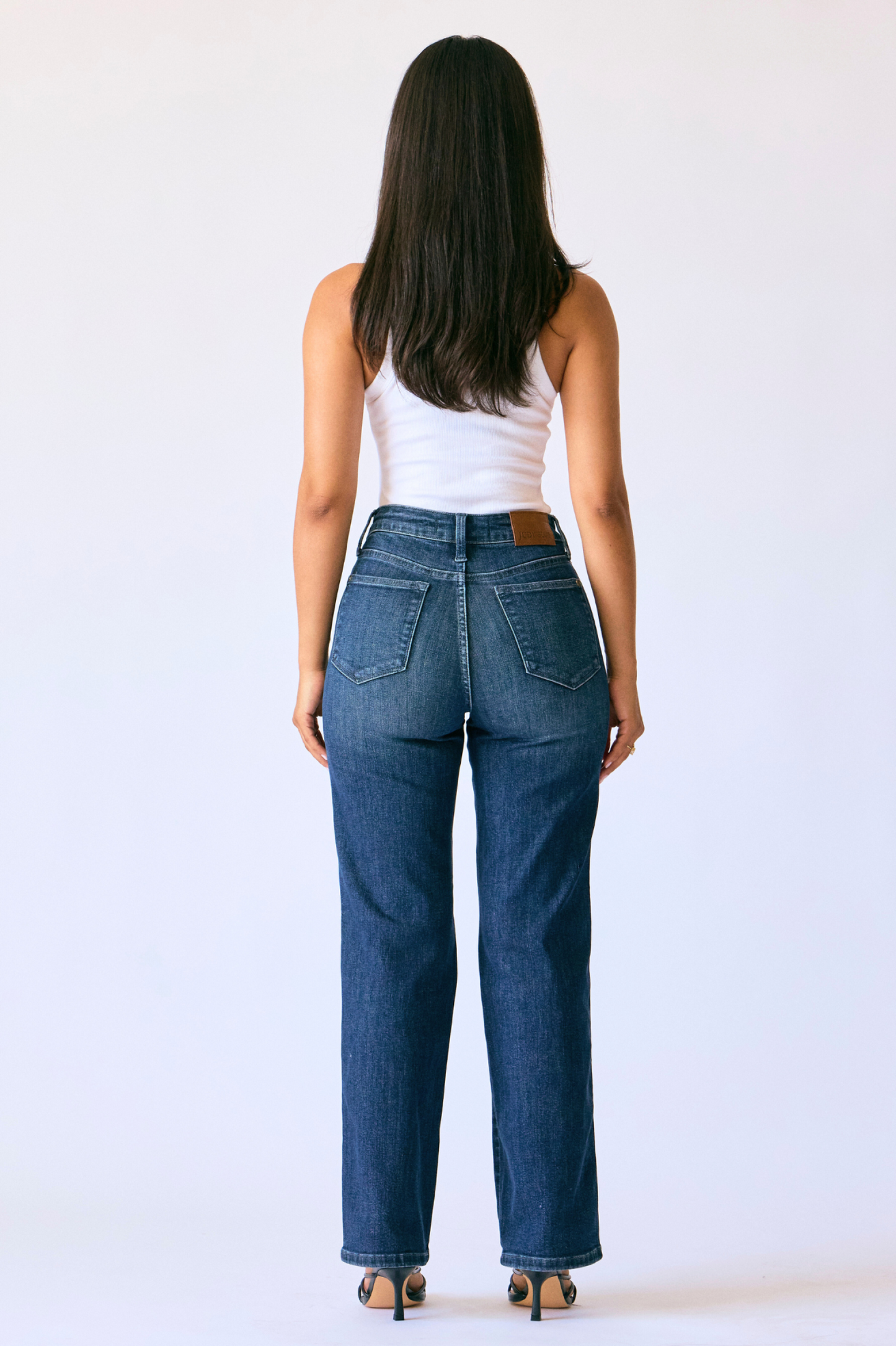 Judy Blue Dark Wash Petite Straight