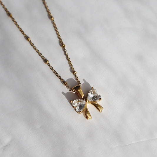 Bow Necklace