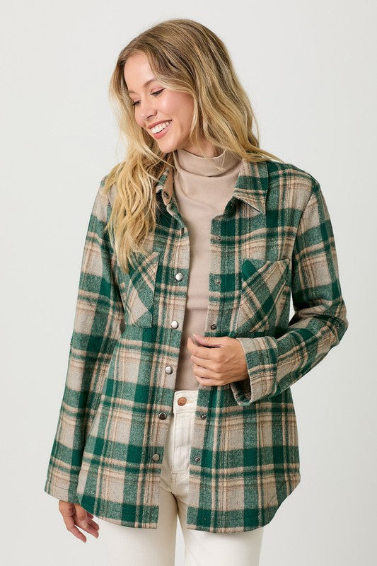 Flannel Shirt Jacket