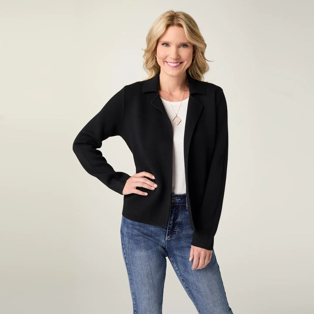 Black Luxe Cardigan