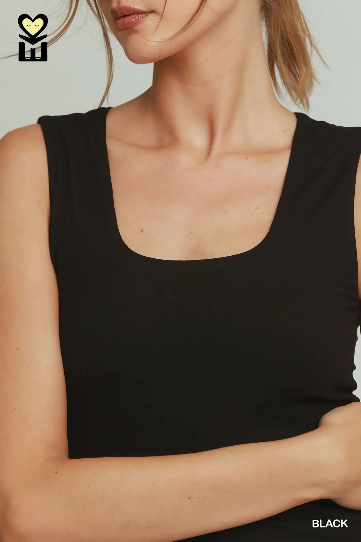 Square Neck Luxknit Soft Tank