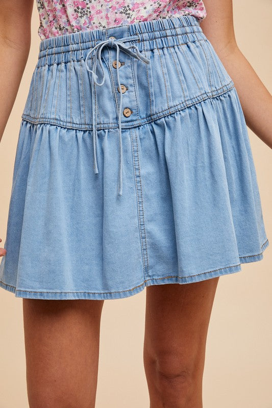 Denim Skirt
