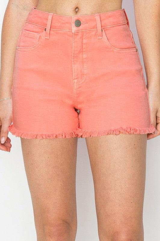 Flamingo Frayed Shorts