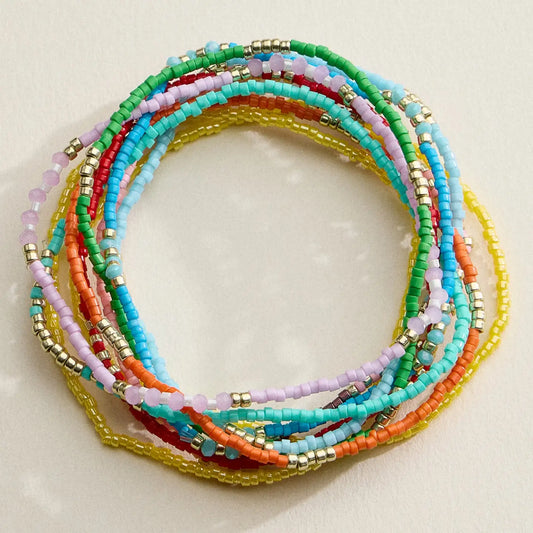 Multilayer Beaded Bracelet