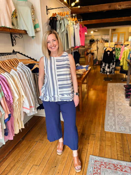 Cotton Flowy Pants