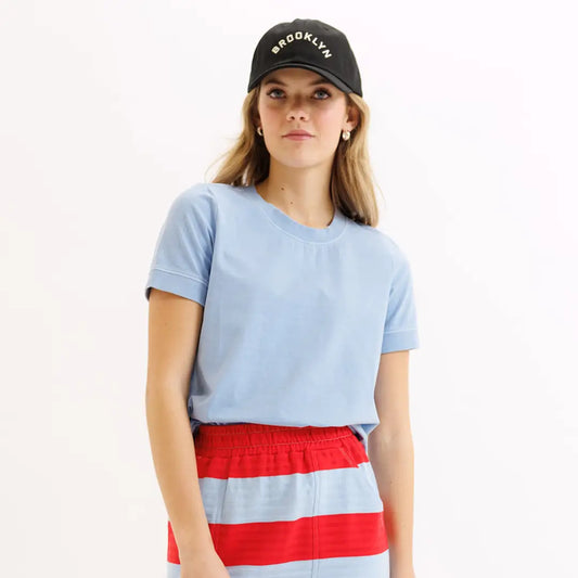 Light Blue Cotton Tee