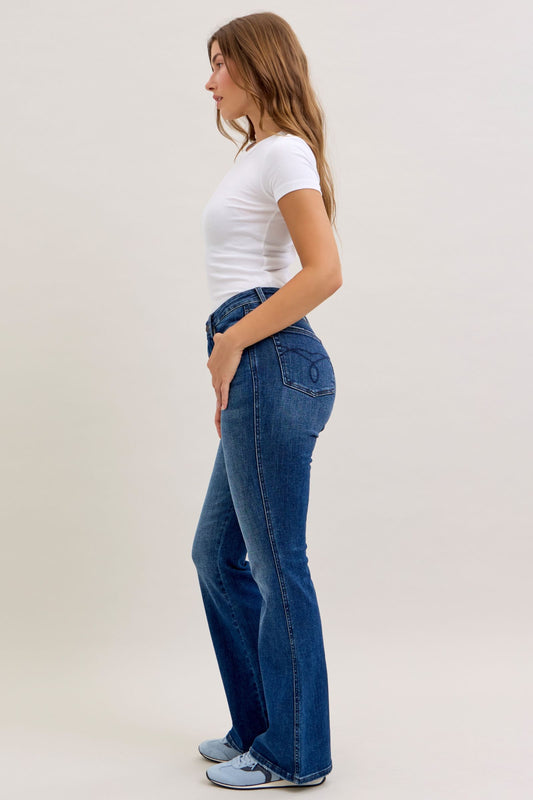 Judy Blues High Rise Tummy Control Bootcut-Regular Length