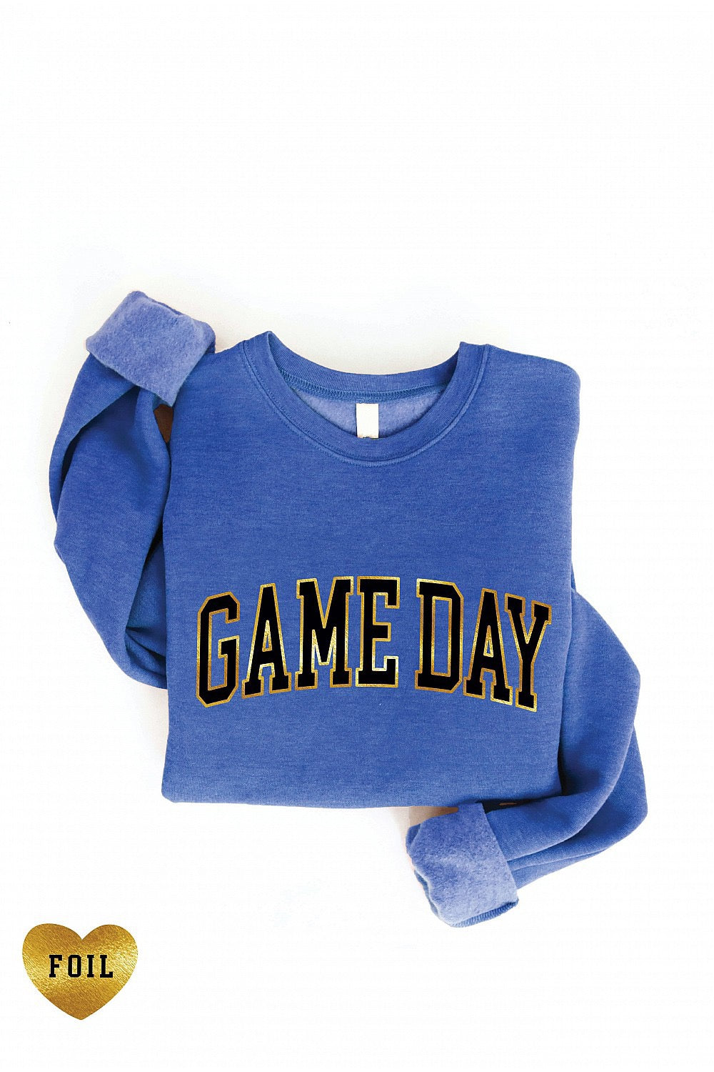 Game Day Foil Sweatshirt