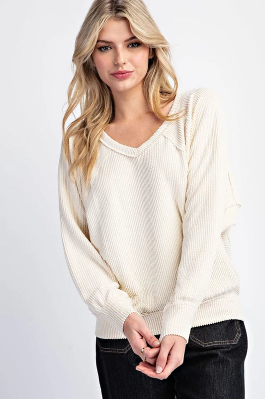 Ribbed Long Sleeve