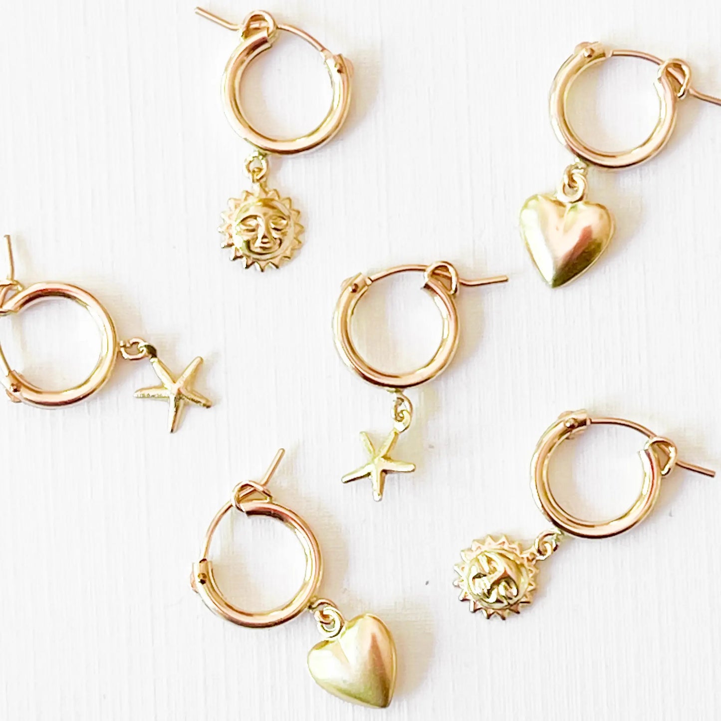 Charm hoops
